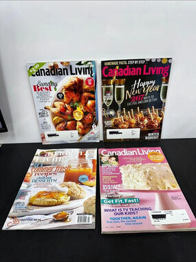 Canadian Living Magazine Bundle (4 Issues)